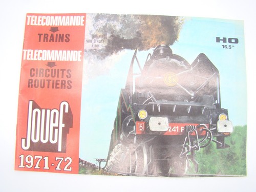 Jouef catalogue 1971 1972 - catalogue, 1971/1972