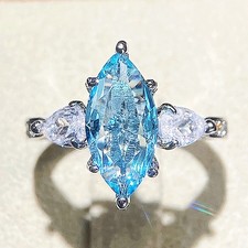 Bague argentée acier
