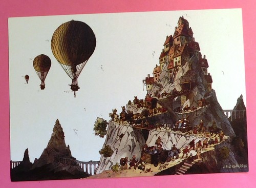 Charles carte postale bd - jf, charles.