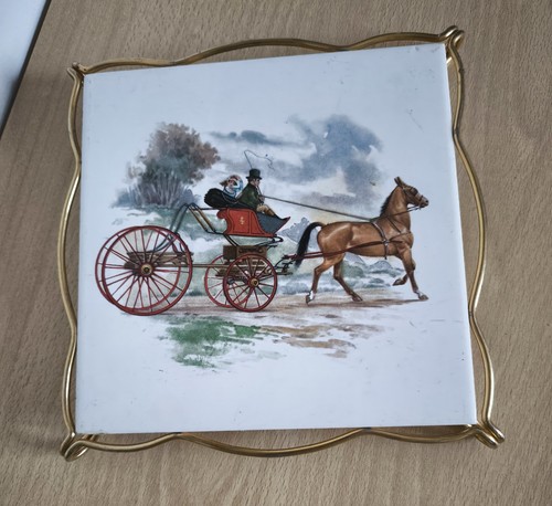Ancien dessous plat - ancien, de