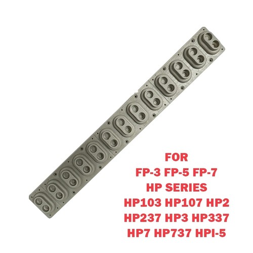 Conductive rubber strip - rubber, for