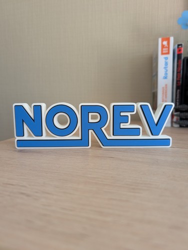 Enseigne logo norev - logo, déco