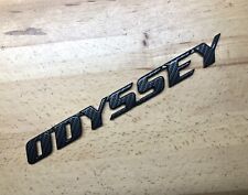 Honda Odyssey Black Carbon Fiber Nameplate Trunk Liftgate Emblem OEM Letters