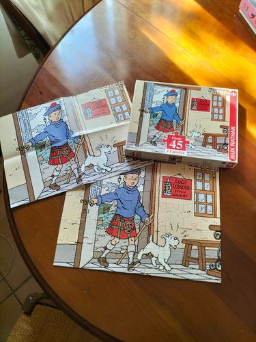 Puzzle complet 1985 - complet, tintin