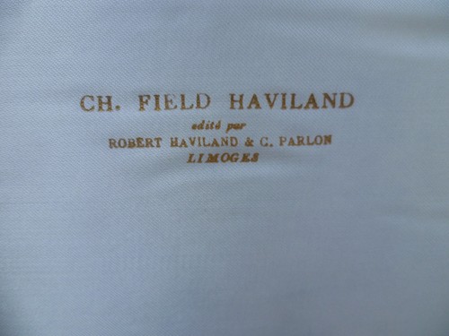 Plat cake haviland edité - plat,