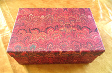 boite de rangement en carton