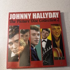 Johnny Hallyday Picture Disc Collection 2 5 Pictures Box Numérotée Neuf Scéllé