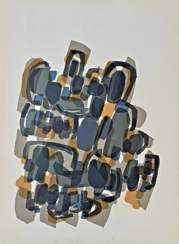 Lithographie raoul ubac - lithographie,