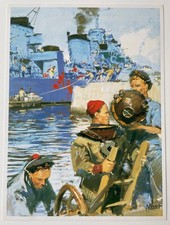 Scaphandrier plongeant dans