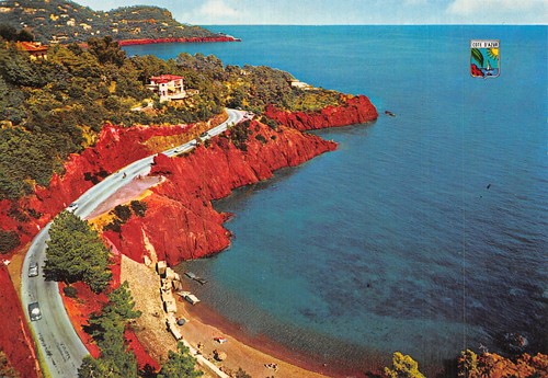Esterel les rochers - esterel, rouge