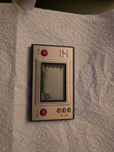 Nintendo game watch - game, manhole