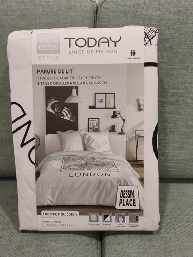 Parure housse couette - de,
