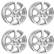 4 Jantes Autec ZENIT 5.5x14 4x100 SIL pour Peugeot 107