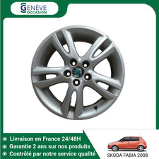 🇫🇷 JANTE ALUMINIUM SKODA FABIA ➤5J0601025B7ZS ♻️