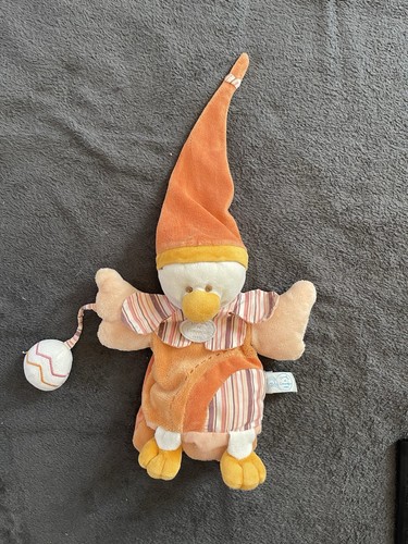 Doudous canard oeuf - doudous, orange