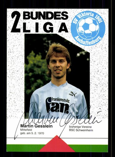 Martin gesslein autograph - martin,