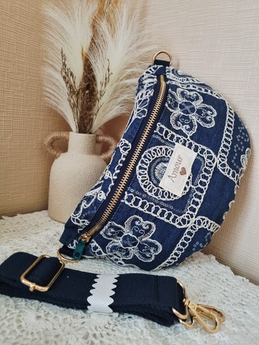 Sac banane femme - , marine