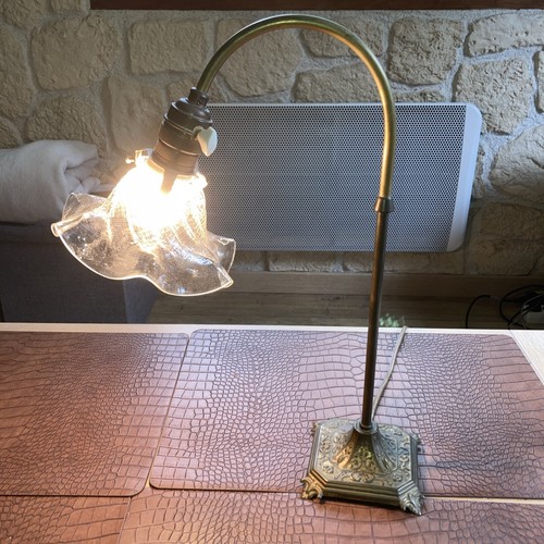 Belle lampe deco laiton col - belle,