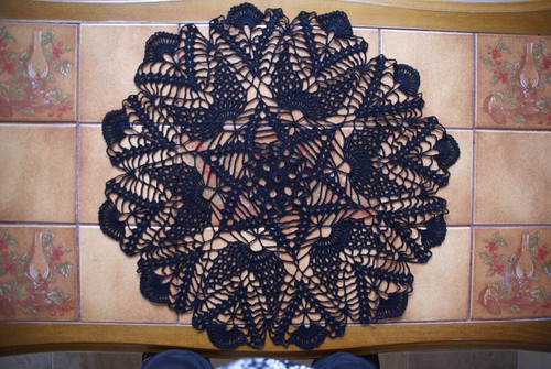 Napperon dentelle crochet - napperon, au