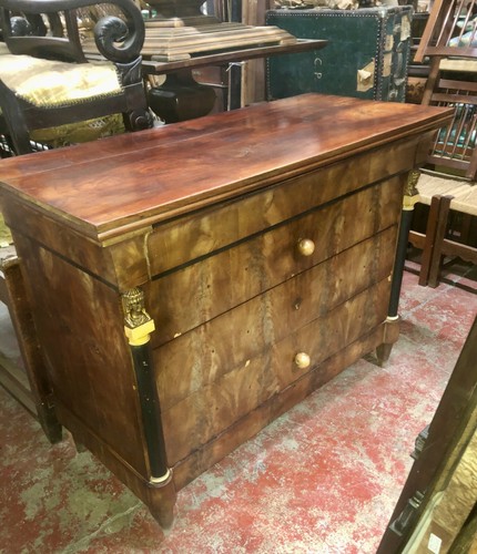 Empire commode bois acajou - empire, d'acajou