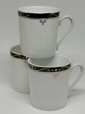 Lot 3 Tasses à Café Scala Porcelaine de Limoges Philippe Deshoulieres Collection