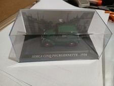 SIMCA  5 Fourgonnette Verte 1936 IXO  -  1/43