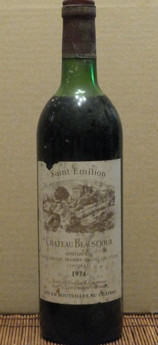 Château beauséjour 1974 - beauséjour,