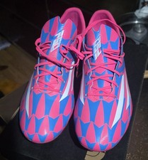 ADIDAS F50 ADIZERO FG X GHOSTED 42 2/3 FOOTBALL SHOES USED.