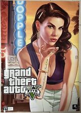 Grand Theft Auto GTA 5  V AUS PAL Pre Order Double Sided POSTER 84cm x 49