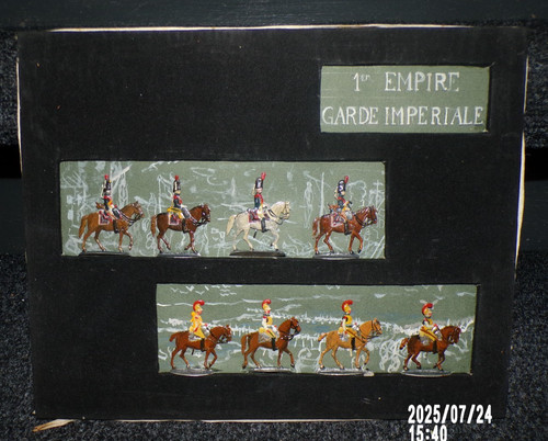 Diorama sur cadre 1er - , empire