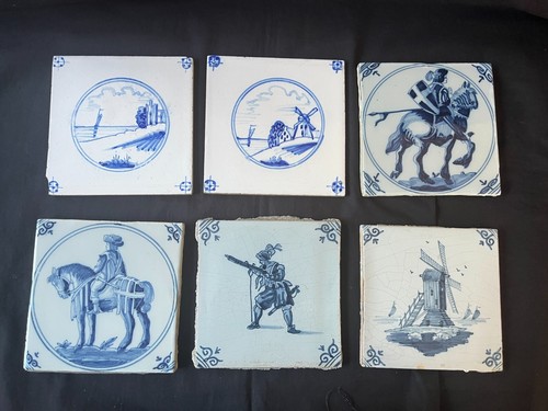 Lot antique dutch delft - lot,