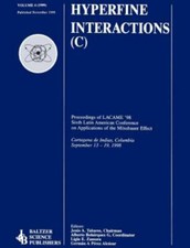 Hyperfine Interations C Proceedings of Lacme '98 Sixth Latin American Confere...