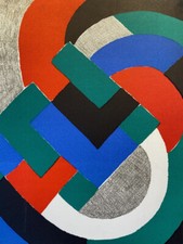 Sonia Delaunay , lithographie originale, 1969