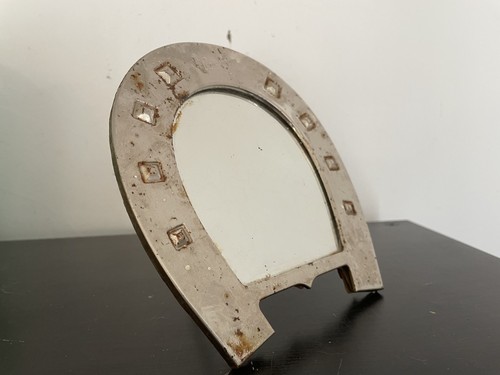 Miroir fer cheval le - à,