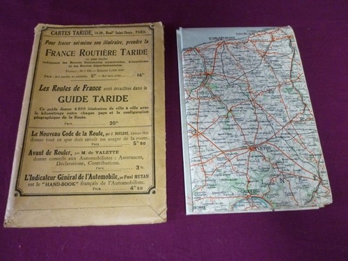 Ancienne carte routière