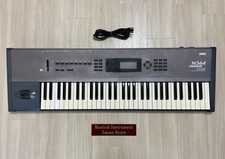 Korg N364 61-Key Keyboard Synthesizer with Power Cable Used from Japan