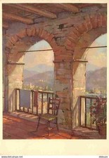 Art - Painting - Mountain Landscape - Numbered Map - CPM - See Scans Front