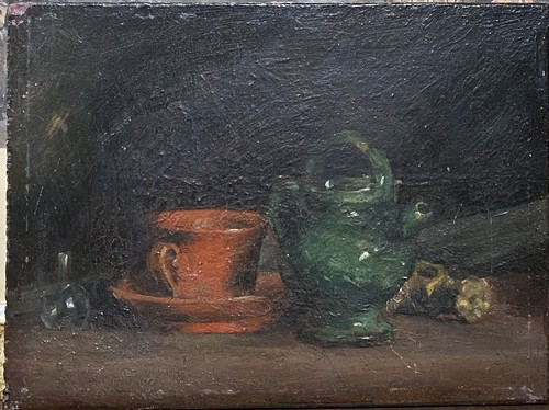 Tableau ancien ecole - tableau,