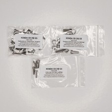 HONDA CB 250 G G5 K5 1974-1976 Kit n°1 vis BTR inox carburateur CB250