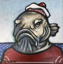 Tableau Poisson Marin Tourrier