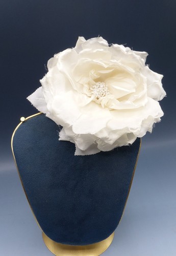 Vintage grande broche tissu - vintage,