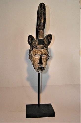 Masque cimier africain - masque,