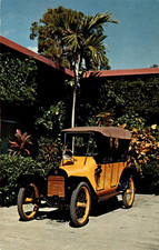 POSTCARD CAR AUTOMOBILE 1014 WOODS-MOBILETTE