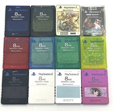 Official Sony PlayStation 2 Memory Card PS2 Authentic MagicGate 8MB SCPH-10020