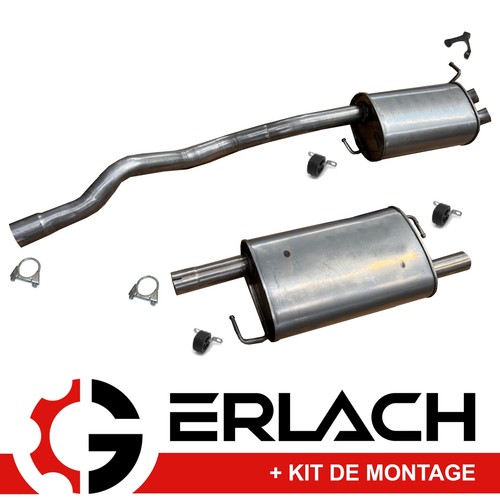 Inox echappement silencieux - inox,