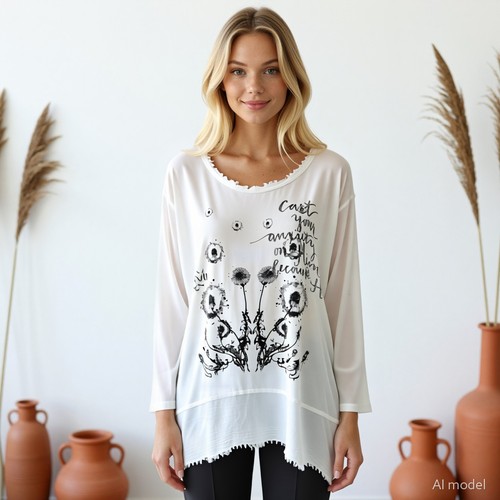 Grande taille lagenlook artsy - taille,