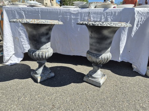 Paire grands vases médicis - grands,