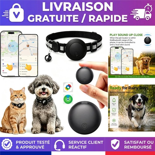Traceur gps pour chat - chat, chien