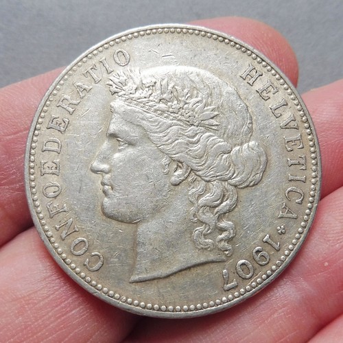Suisse francs 1907 - -, 5