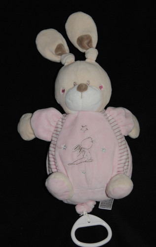Doudou lapin musical - lapin,